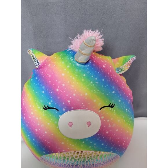 Squishmallows Prim 16" Rainbow Unicorn - Picture 3 of 9